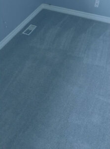 clean carpet with a blue overlay